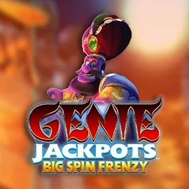 Genie Jackpots: Big Spin Frenzy logo – Jackpots by Blueprint Gaming at Ritzo Casino