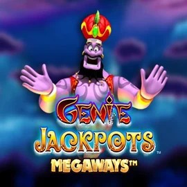 Genie Jackpots Megaways logo by Blueprint Gaming at Ritzo Casino