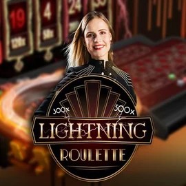 Lightning Roulette logo by Evolution Ritzo Casino