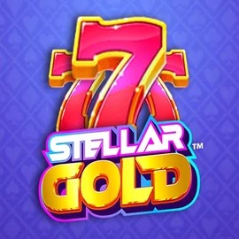 Stellar Gold online game logo by Snowborn Games on ritzocasino-gr.com